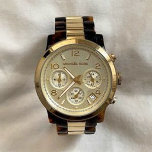 Michael Kors 38mm “Jet Set” Two-Tone Watch